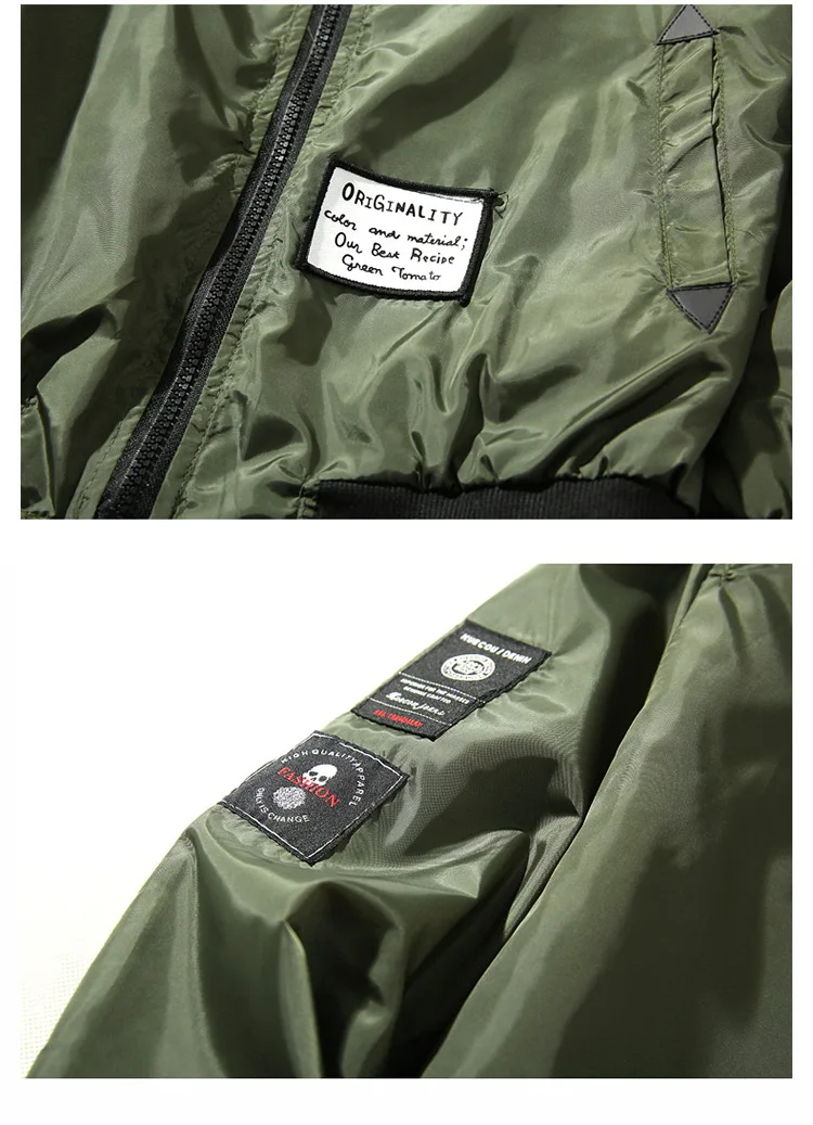 OEM Custom Fashion Reversible Jackets for Men