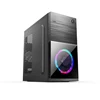 Micro ATX Desktop PC Case With Acrylic Side Panel and Led Fans