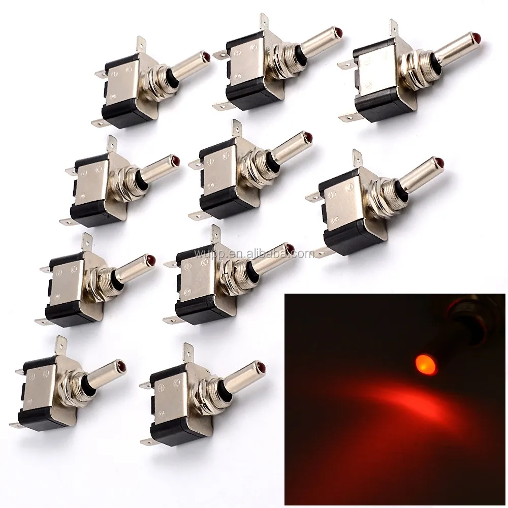 12v Off On On Din Rail Mounted Toggle Switch For Headlight Fog Lamp Buy 3 Pin Toggle Switch