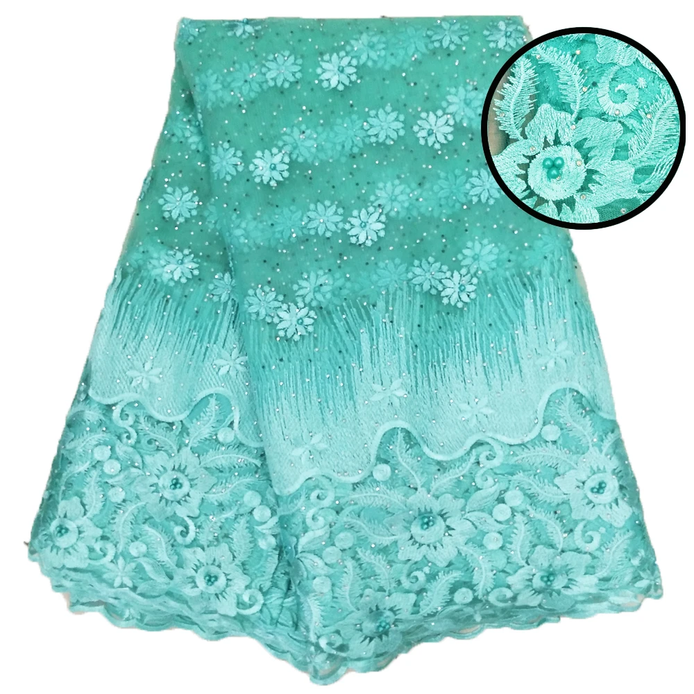 

2019 new arrival high quality luxury style french lace fabric wholesale price SH002, N/a