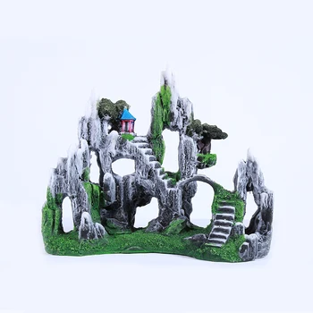 tractor fish tank decorations