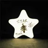 Newest Design decorative birthday party decoration star shaped led panel light