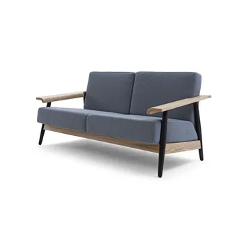 Modern Elegant Linen Antique Style Loveseat 2 Seater Living Modern Elegant Linen Antique