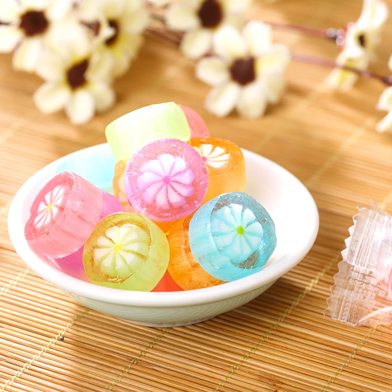 
Yibang Cute Design Green Candy Cherry Blossom Pattern High Quality Sweets In Bulk  (60842169443)