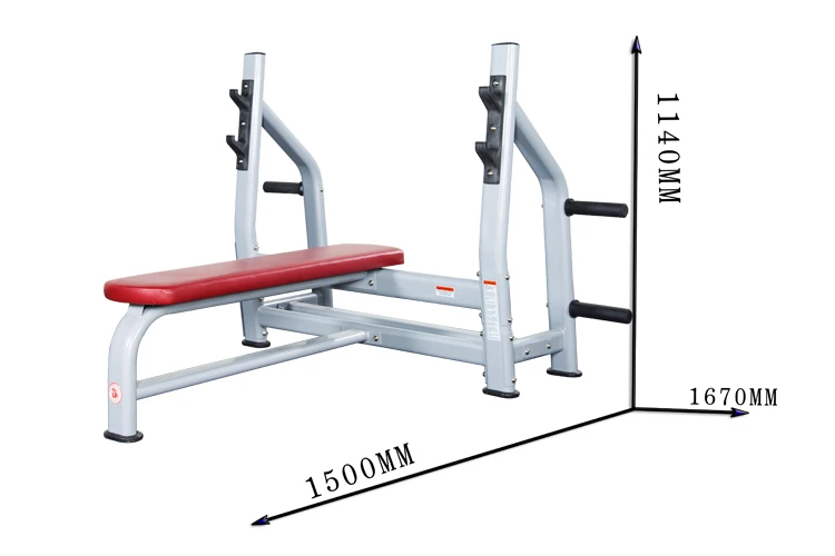 Heavy Duty Gym Fitness Equipment Weight Bench with Back Exercise