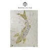 Art Wall 3d Decorative Outdoor Fish Mosaic Tile Pattern