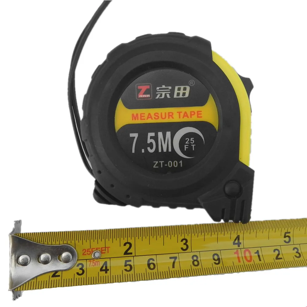 
measuring tape custom logo 3m 5m 7.5m 8m 10m with rubber grip tape measure 