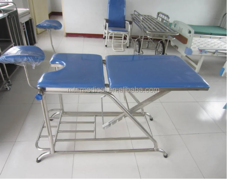 Hospital medical equipment obstetric examination and delivery bed