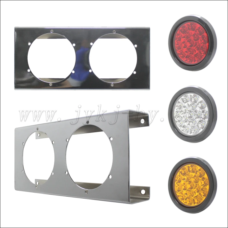 4 Inch round marker light hole for truck trailer