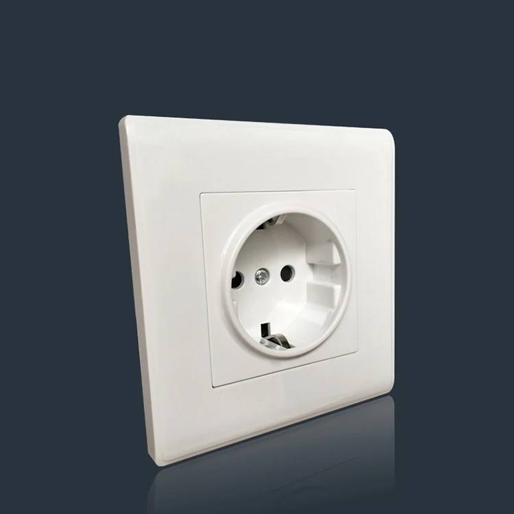 Germany Type 16a 86 Size White Pc Socket