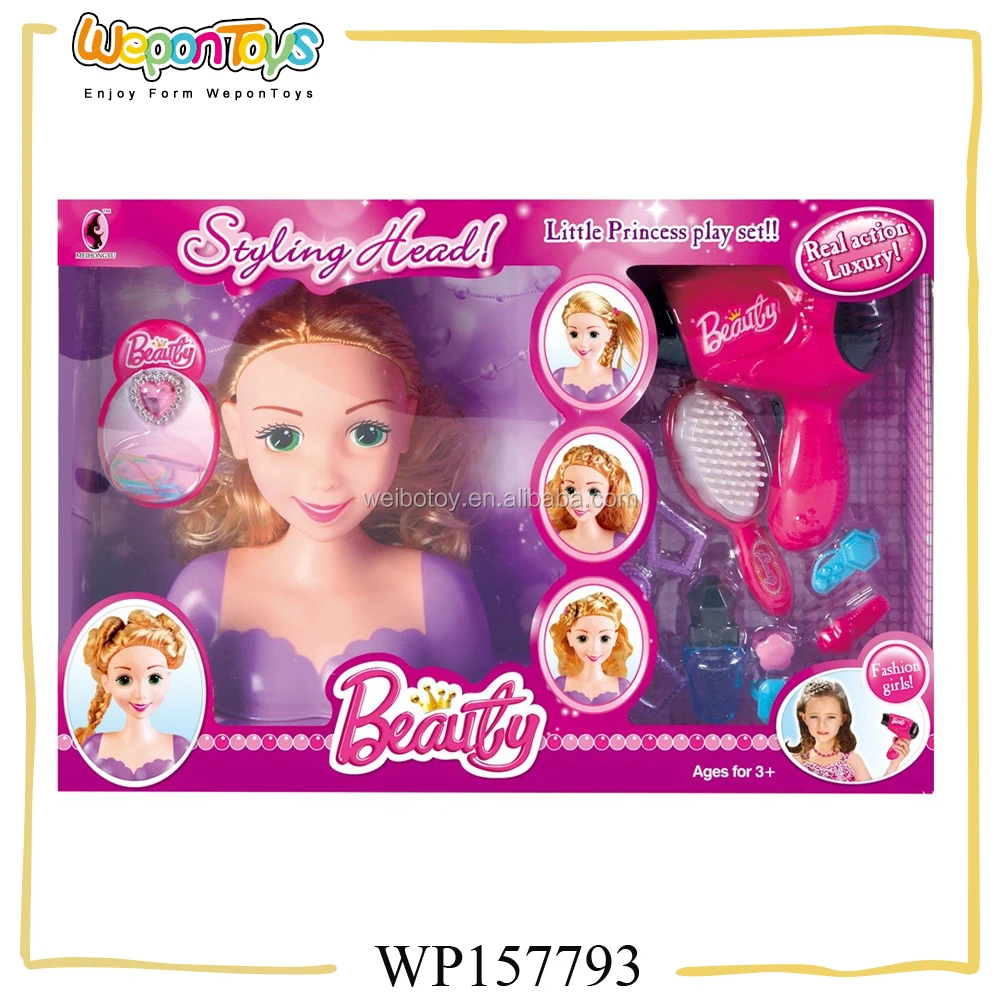 beauty doll head