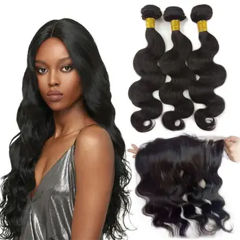 Body Wave Hair Styles With 13x4 6 Transparent Lace Frontal Wholesale Brazilian Free Part Middle Part Frontal 3 Bundles Hair Wea Buy 13x6 Lace