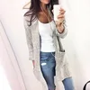 2018 Autumn Winter Fashion Women Long Sleeve loose knitting cardigan sweater Women Knitted Female Cardigan pull femme