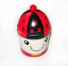 Factory new food gift use doll shape round tin container with lid hat