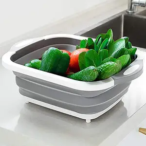Image of Kitchen Chopping Blocks Tool Multifunctional Foldable Cutting Board