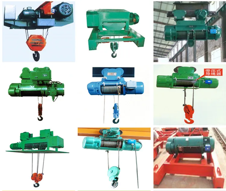 CD electric hoist hsy electric trolley industrial construction lifting high distance