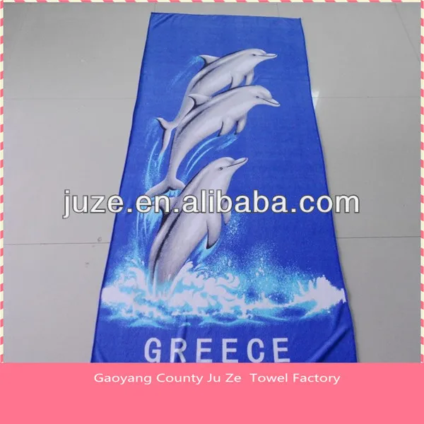 dolphin beach towel