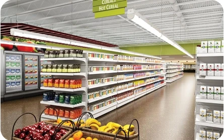 
high quality certified celling intertek lighting fixtures led linear strip light for indoor application 