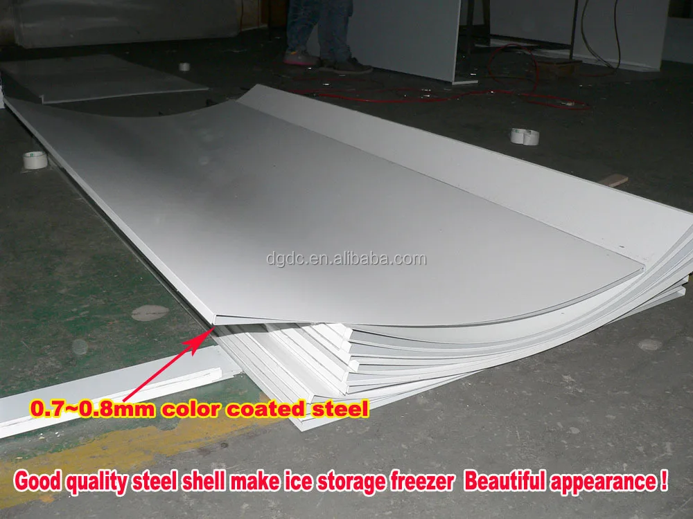 Interior De Almacenamiento De Hielo Congelador De 360 Kilogramo Hielo