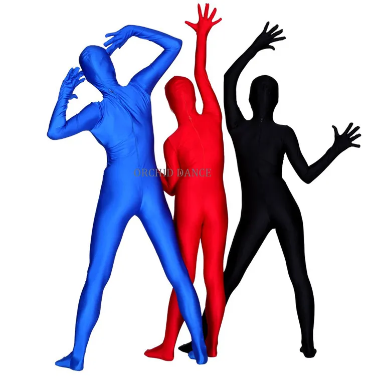 
Wholesale Low MOQ Fast Delivery Shiny Lycra Women Hooded Dance Unitard Costumes 