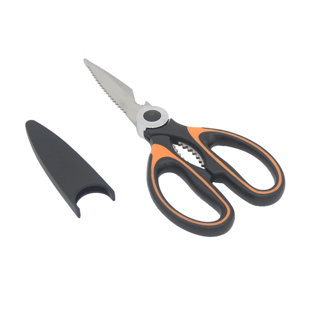 
Professional chicken bone scissors for cutting bone kitchen scissors multifunction 