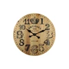 Hight Quality Art Simple Custom Wood Retro Digital Table Decorative Wall Clock
