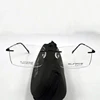 Modern titanium optical frames titan rimless flex eyeglass frames, new stylish spectacle frame