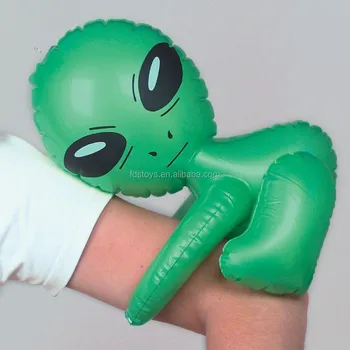 alien blow up toy