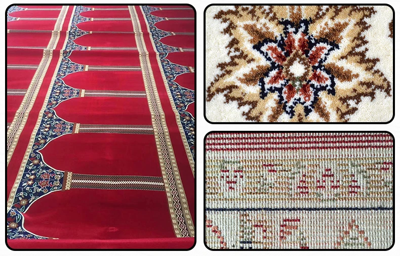Prayer mat roll mosque carpet manufacturers for prayer room