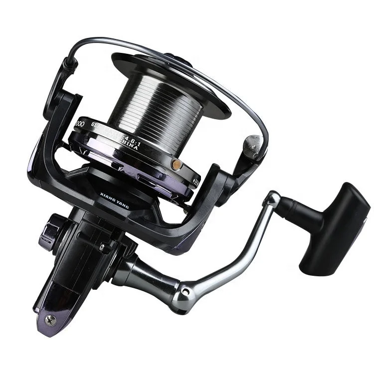 

Full metal carp bait casting fishing reel, Black