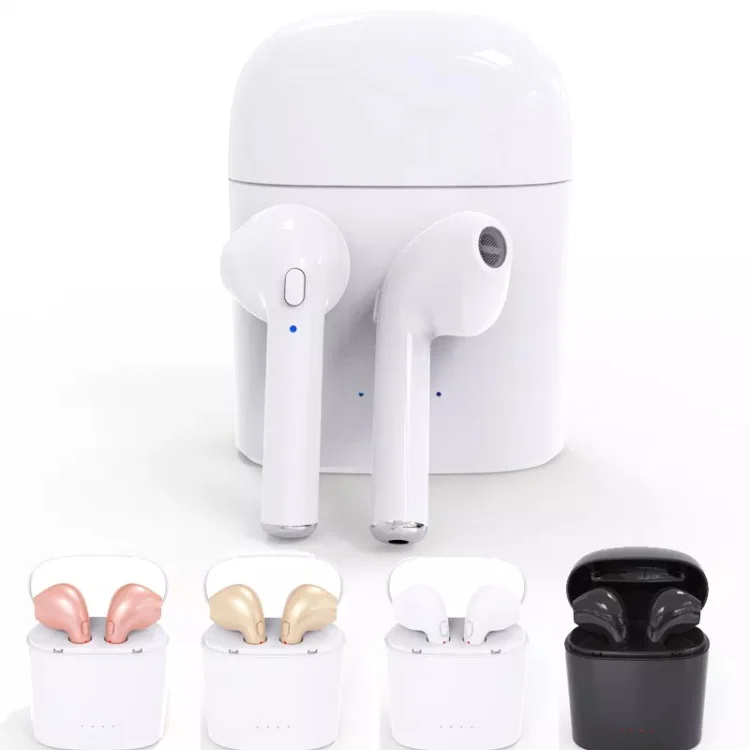 

i7s i7s Amazon i9 i12 Tws BT 5.0 touch earphones with microphone charging box ture stereo earbuds, N/a