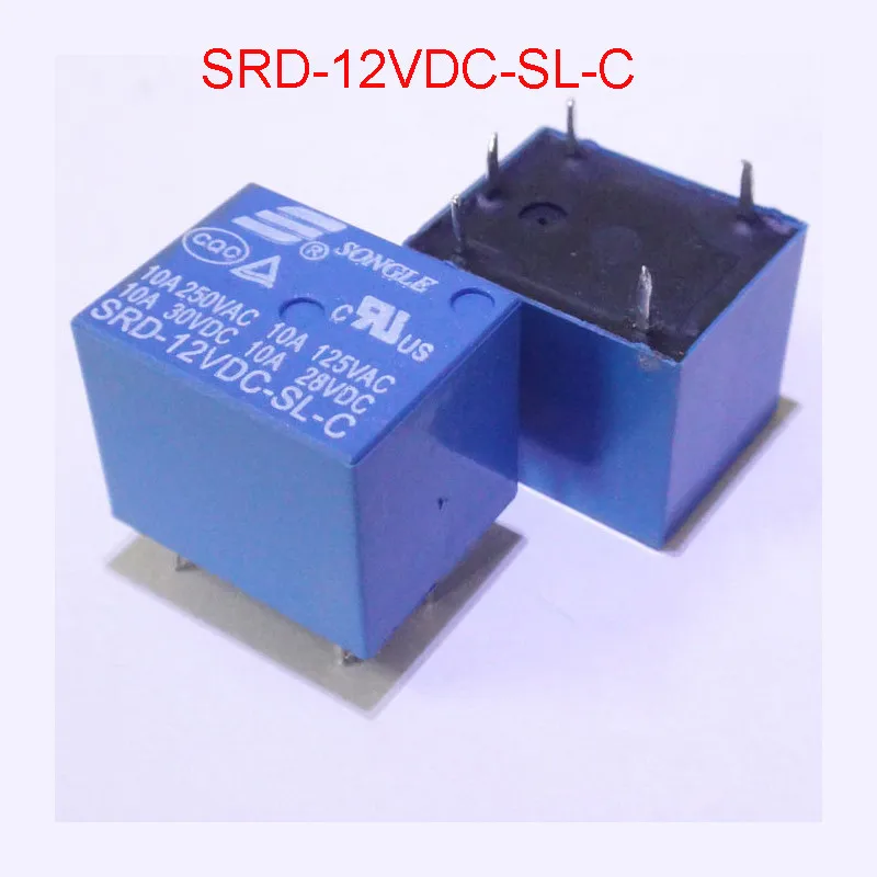Details about   10PCS DC 5V 12V 24V Power Relay SRD-05VDC-SL-C PCB Type SRD-12VDC-SL-C PCB Type 