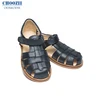 Prime Quality Genuine Leather Shoes Kids Flats Sandals for Boys