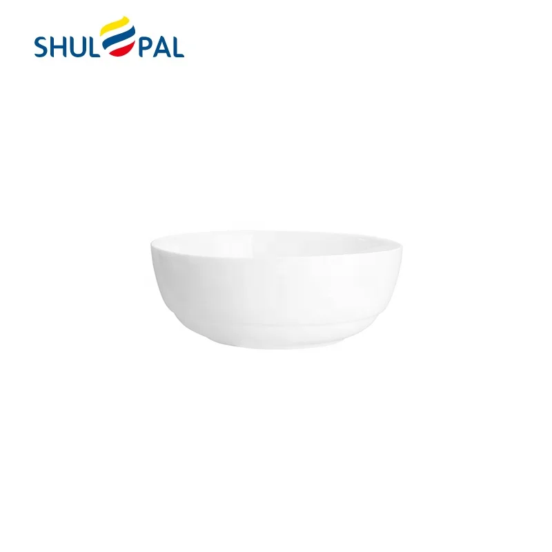 

High chip resistant tempered 5.5 inch opal white glass bowl