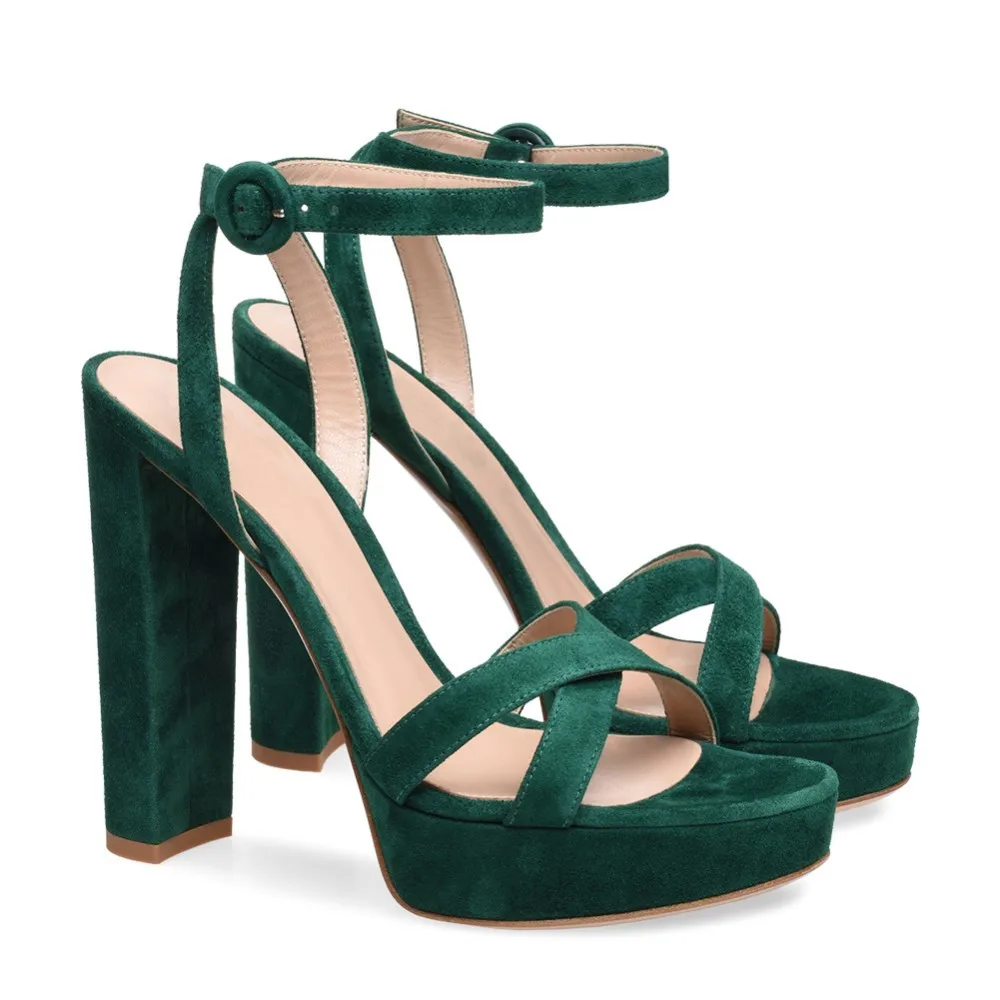 green heels chunky