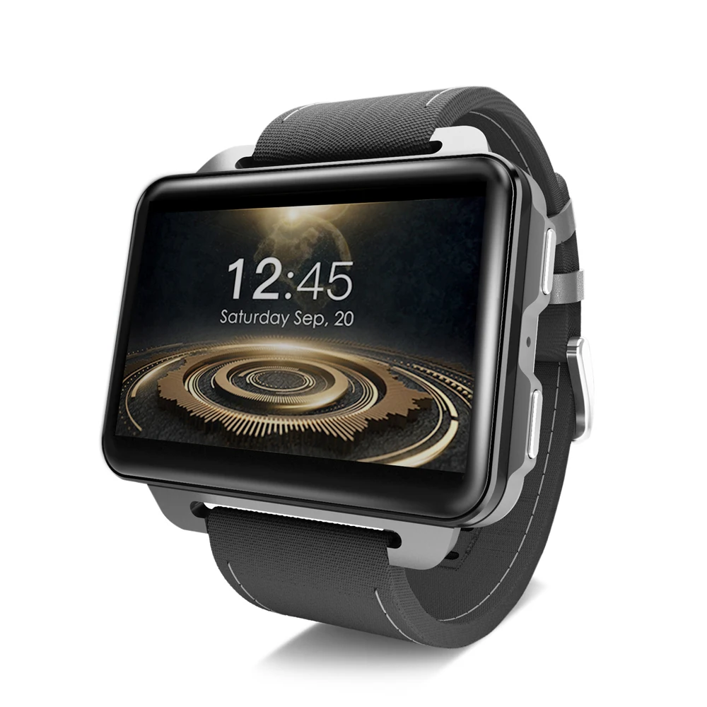

New DM99 Smart Watch MTK6580 Android 5.1 3G GPS Wifi 1GB RAM 16GB ROM Heart Rate Smartwatch 2.2 IPS Big Screen 1200mAh Battery