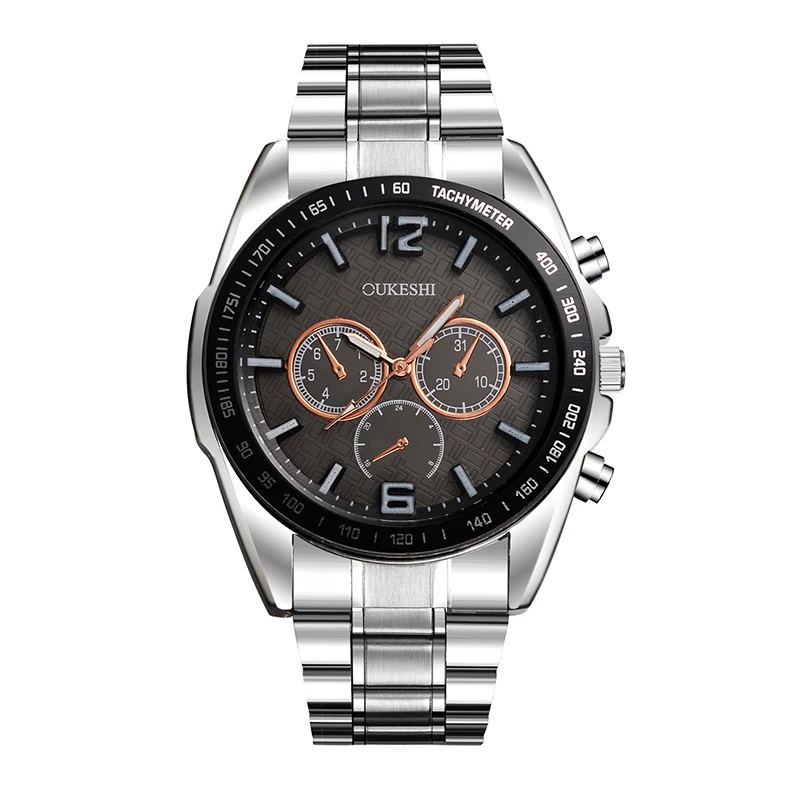 

Hot selling watch fashionista time waterproof tachymeter watch for men