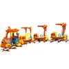Shopping Mall Indoor Outdoor Kids Amusement Park Rides Electric Tourist Ride Track Train For sale