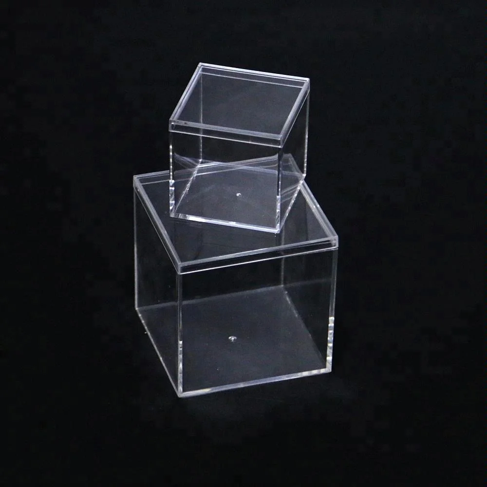 clear plastic sweet boxes