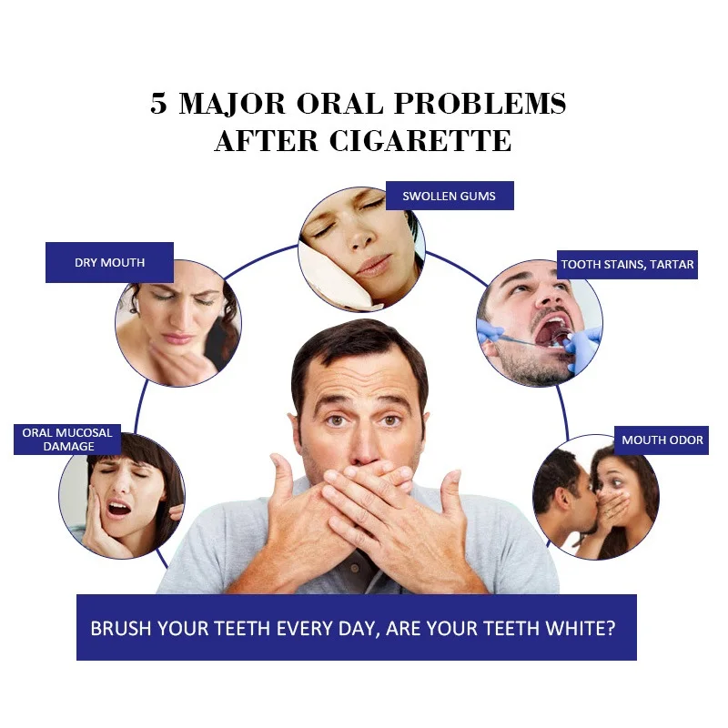 
Smoker Tooth Care Natural Herbal Mint Safety Removes Tobacco Stains Best Whitening Toothpaste 