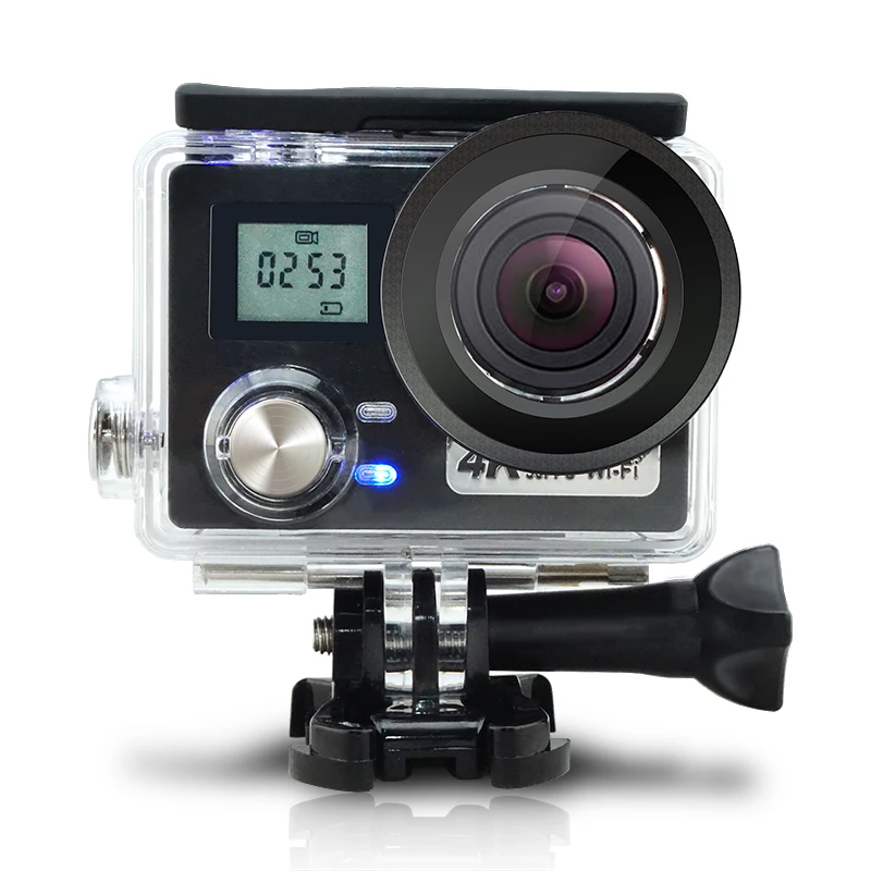 Action Camera 4k 24mp Wifi Ultra Hd Underwater Waterproof 30m Sports