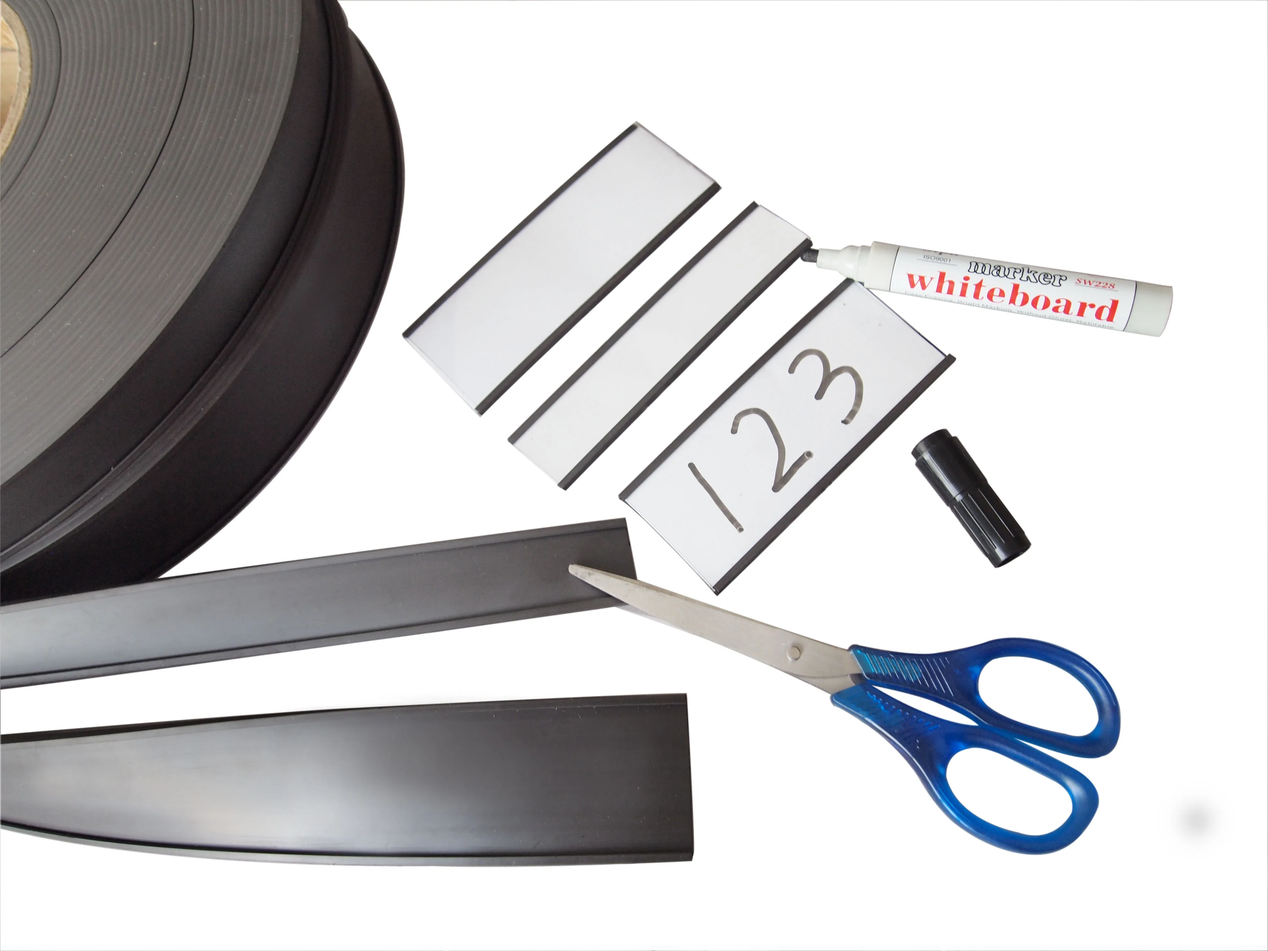 Hot Selling Free Standing Label Holder In Roll Size Can Cut