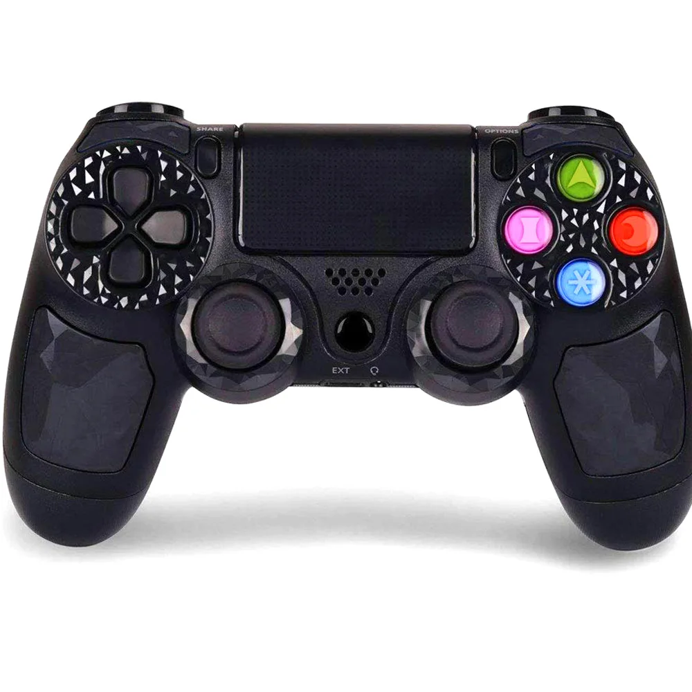 

Fashion Newest V2 Wireless Game Joystick Gamepad For Playstation Ps4 Colors Remote Controller, Black;white;blue;pink;red;yellow;green