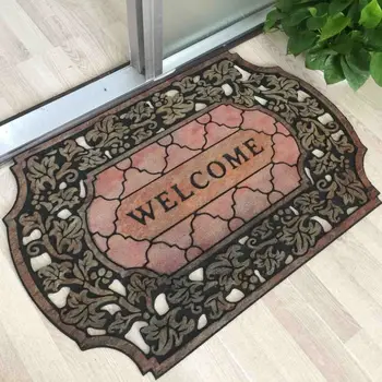 Fluid Retention Nbr Rubber Powder Flocked Outdoor Door Mats