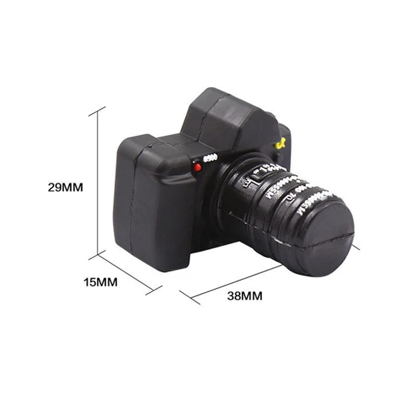 Creative PVC Cartoon Camera USB 2.0 Flash Drive Storage Photographers Gift - ANKUX.COM