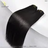 New Product Human Hair Premium Quality Double Weft China Wholesale South Korea Glue silky yaki hair