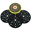 6 Inch Multi-Hole Interface Pad Protection Disc Black Power Tool Accessories for Sander Polishing & Grinding - Hook and Loop