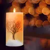 LED Candle with Remote, Real Wax Flameless Pillar Candles with Timer, Realistic Flickering Flame Effect, Battery Powered