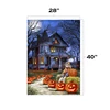 Halloween Pumpkin Double Sided Garden Flag Outdoor Jack Lantern Pumpkin Decoration Flag