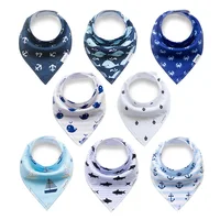 

baby newborn boys design Baby bandana drool bibs 10 pack